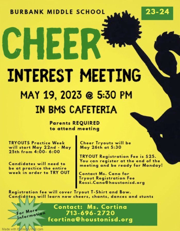 CHEERLEADER TRYOUTS CHEERLEADER TRYOUTS